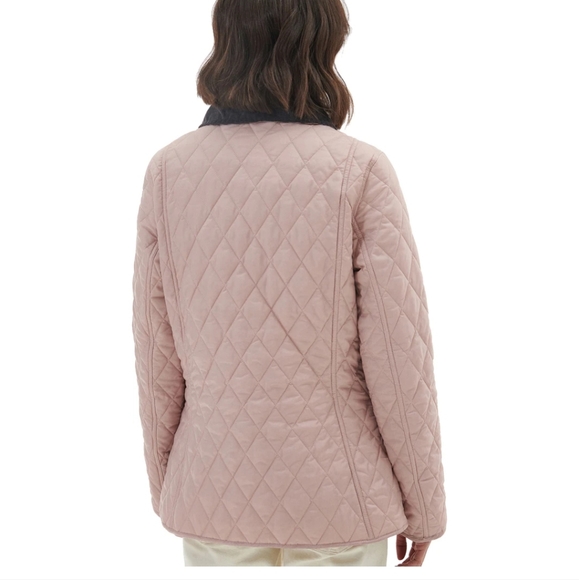Pink Barbour Annandale Quilted Jacket for Women. Small - Picture 4 of 7